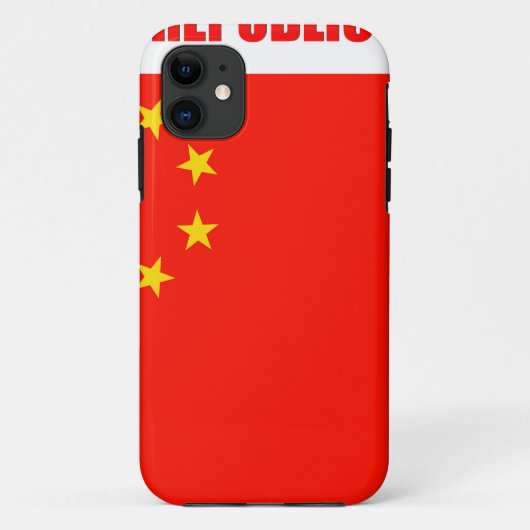 中国高品質旗 Case-Mate iPhoneケース (裏面)