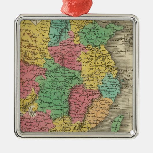 中国14 メタルオーナメント (正面)