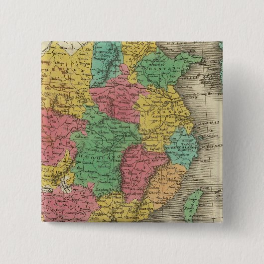 中国14 缶バッジ (正面)