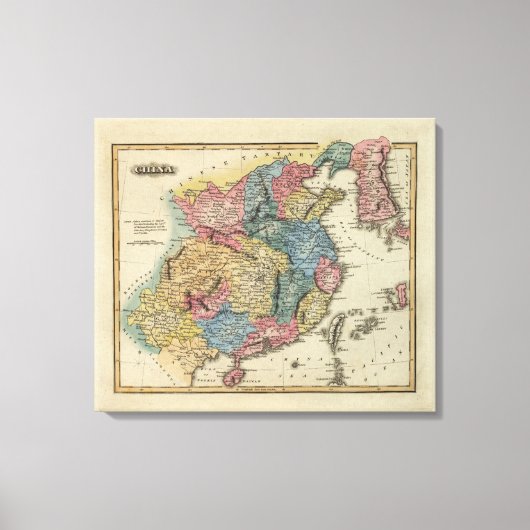 中国1 キャンバスプリント (正面)