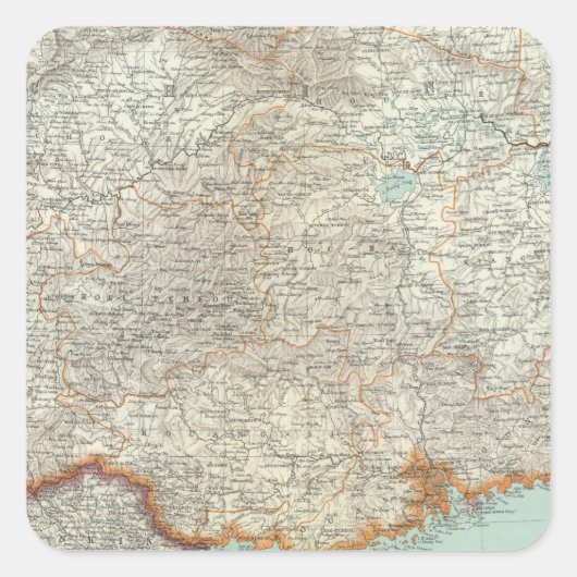 中国1 スクエアシール (正面)