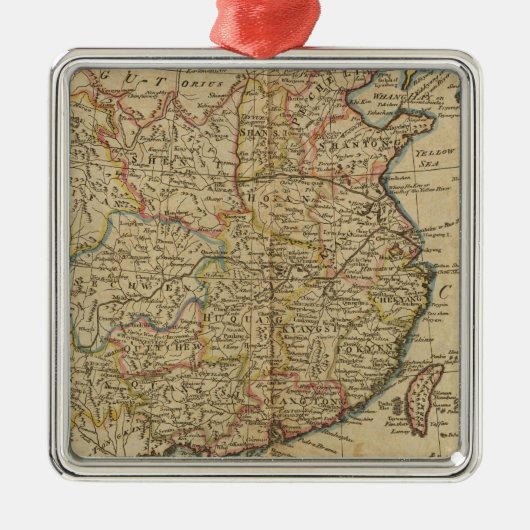 中国5 メタルオーナメント (正面)