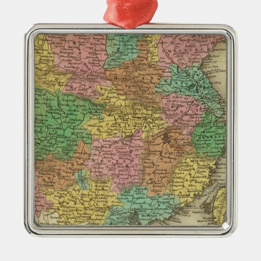 中国7 メタルオーナメント (正面)