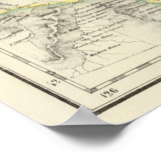 中国、アジア48 ポスター (角)