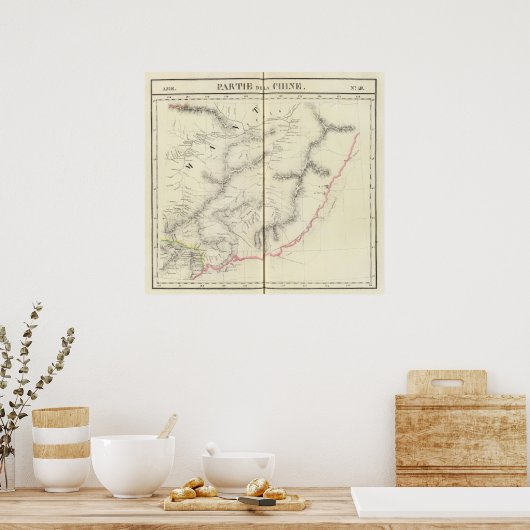 中国、アジア48 ポスター (キッチン)