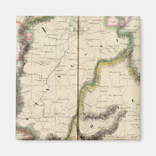 中国、アジア87 マグネット (正面)