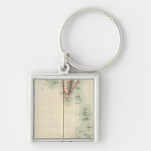 中国（アジア99） キーホルダー (正面)