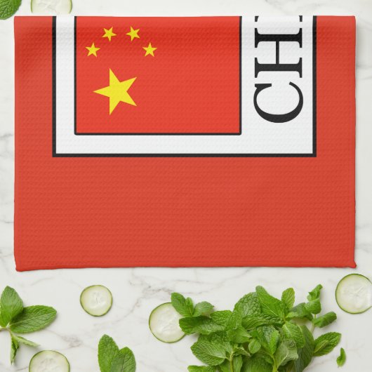 中国 キッチンタオル (折り畳み)