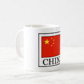 中国 コーヒーマグカップ (正面左)