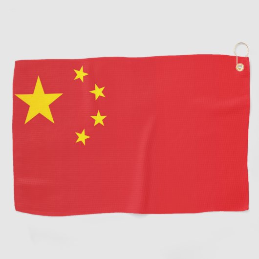 中国 ゴルフタオル (横)