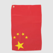 中国 ゴルフタオル (正面)