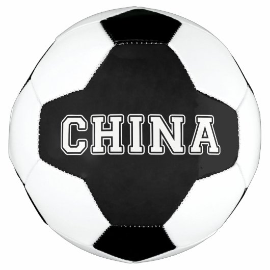 中国 サッカーボール (正面)