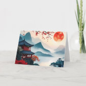 中国 サンキューカード (正面)