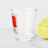 中国 ショットグラス (右)