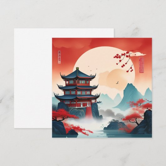 中国 シーズンカード (正面/裏面)