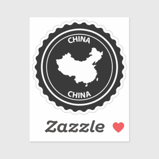 中国 シール (シート)