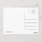 中国 – ジャイアントパンダ ポストカード (裏面)