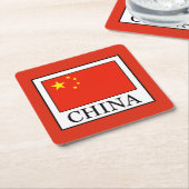 中国 スクエアペーパーコースター (アングル)