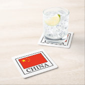 中国 スクエアペーパーコースター (インサイチュ)