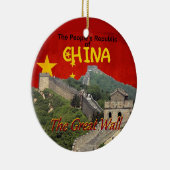 中国 セラミックオーナメント (右)