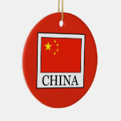 中国 セラミックオーナメント (右)