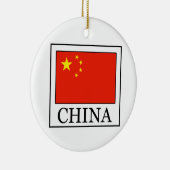 中国 セラミックオーナメント (右)