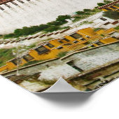 中国、チベット、ラサ、ポタラとチベットの僧侶 ポスター (角)