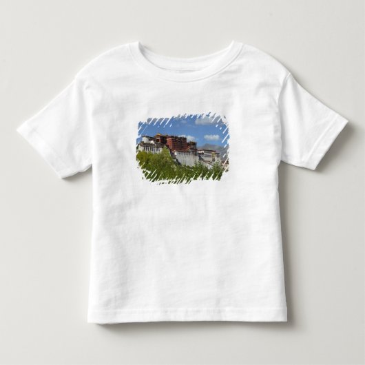 中国, チベット, ラサ, ポタラ宮 3 トドラーTシャツ (正面)
