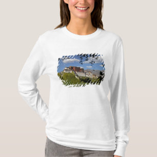 中国 チベット ラサ ポタラ宮 Tシャツ