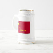 中国 ビールジョッキ (正面左)