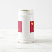 中国 ビールジョッキ (中央)