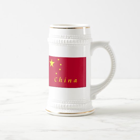 中国 ビールジョッキ (右)