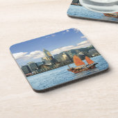 中国;ホンコン、ビクトリア港港A コースター (左側)