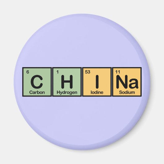 中国 マグネット (正面)