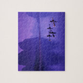 中国、リリバー。鵜の漁師。 ジグソーパズル (縦)