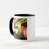 中国、上海。バーインザシンティアンディバー マグカップ (正面左)