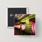 中国、上海。バーインザシンティアンディバー 缶バッジ (正面&裏面)