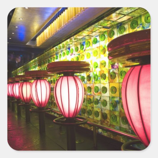 中国、上海。バーインXin Tian Diバー スクエアシール (正面)