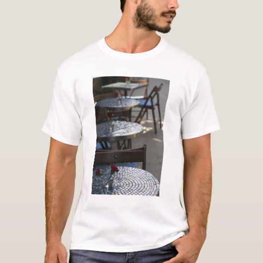 中国、上海。フランス租界 - 泰康 Tシャツ (正面)