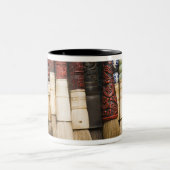 中国、上海。ブラシチェンフアンミアオ ツートーンマグカップ (中央)