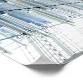 中国、上海 |浦東空国際的港 ポスター (角)