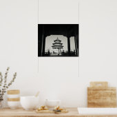 中国、北京、チョンウェン地区。テンプル/ 2 ポスター (キッチン)