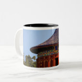 中国，北京，ティアンタンパーク，天国の寺， 2 ツートーンマグカップ (正面左)