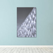 中国、北京。国家水中競技センター キャンバスプリント (インサイチュ (ウッドフロア))