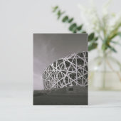 中国、北京。国立競技場、会場 ポストカード (スタンド正面)