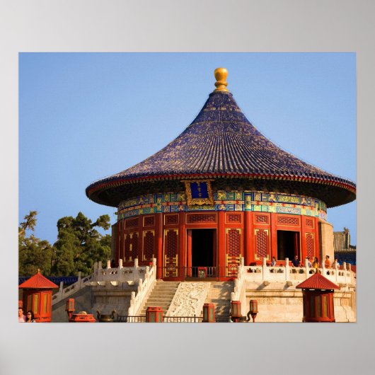 中国 北京 天壇公園 天壇 2 ポスター (正面)