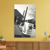 中国、北京、潮陽区。ダシャンジ798 2 キャンバスプリント (インサイチュ (リビング))