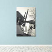 中国、北京、潮陽区。ダシャンジ798 2 キャンバスプリント (インサイチュ (ウッドフロア))