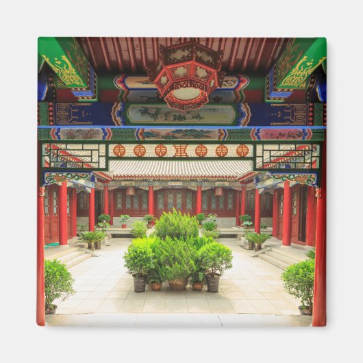 中国 小雁塔 マグネット (正面)