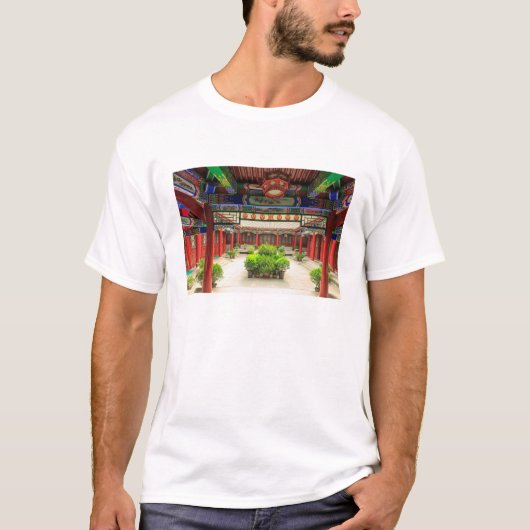 中国 小雁塔 Tシャツ (正面)